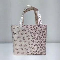 ⑧　手作り布バッグ　着物リメイク