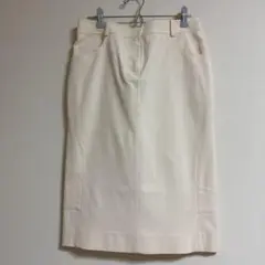 Christian Dior美品アイボリー タイトスカート 膝丈