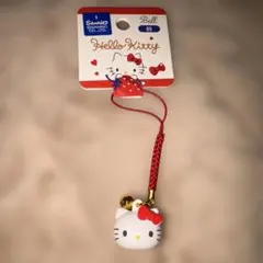 ハローキティ　Hello Kitty 鈴付きストラップ