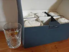 ボヘミアクリスタル　ロックグラス　6個セット♪