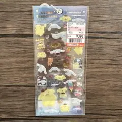 クリアキャンディシール サンリオ ポムポムプリン＆シナモロール