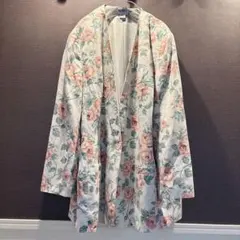 花柄 古着 vintage ジャケット