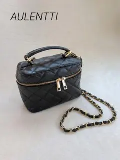美品　AULENTTI/オウレンティ　2wayバニティショルダーバック　即日発送