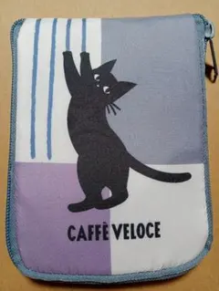 CAFFÈ VELOCE 【ウェブ限定】黒猫エコバッグ