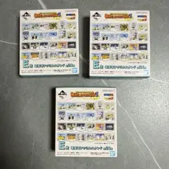 【未開封3個セット】　一番くじドラゴンボール　E賞場面写アクリルスタンド