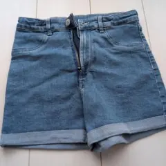160センチH&Mデニムショートパンツ