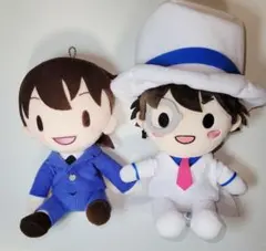 名探偵コナン ぬいぐるみ　怪盗キッド・工藤新一のサムネイル