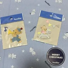 新品　ファミリア　ワッペン二種類&ファミちゃんの袋1枚のサムネイル