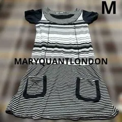 MARYQUANTLONDON ボーダーチュニックワンピース