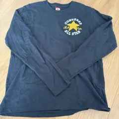 CONVERSE ALL STAR 長袖カットソー Lサイズ ブラック