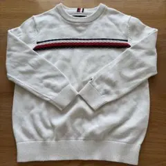 TOMMY HILFIGER ホワイトセーター110〜120㎝