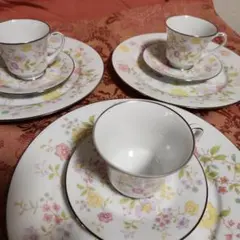 ノリタケカップ&ソーサー&プレート26.5大皿合計9品