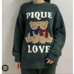 gelato pique HOLIDAY ベアジャガードプルオーバー