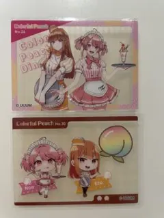 カラフルピーチえとのあダイナークリアカード