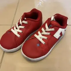 DC Shoes キッズ スニーカー レッド　14㎝のサムネイル