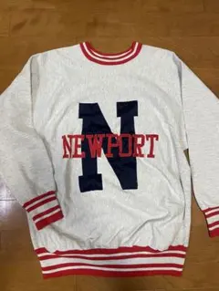 90s USA製 MEDALLION Newport リバース スウェット