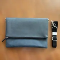 THE SHOP TK クラッチバッグ ネイビー