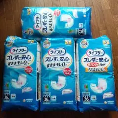 【エコメルカリ便限定】ライフリー 尿漏れパッド 36枚入り 4袋のサムネイル