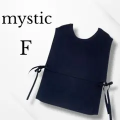 mystic（ミスティック）　レディース　ニットベスト/ボレロ　ブラック　F