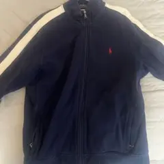 POLO RALPH LAUREN フルジップ ジャージ ネイビー Lのサムネイル