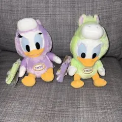 ディズニーリゾート ドナルド デイジー 干支　馬　ぬいぐるみ 指人形　2026年