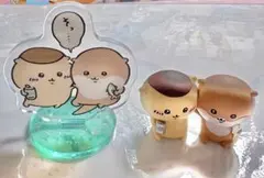 栗まんじゅう　ナガノ　ちいかわ　ハチワレ　うさぎ　カワウソ　水族館　アクリル