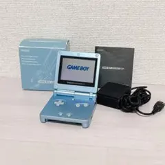 2481【本体極美品】ゲームボーイアドバンスSP パールブルー