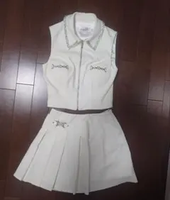 キャバドレス　セットアップ　ホワイト