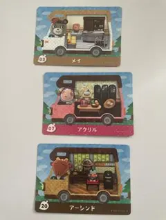 どうぶつの森　amiibo カード　メイ　アクリル　アーシンド