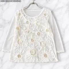 ヒロココシノ☆アートモチーフプリントチュニック 【洗える】プル 