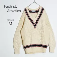 【ファッハストアスレティックス】チルデンニット【М】セーター 希少 可愛い 美品