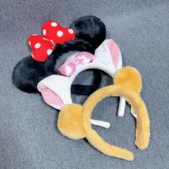 ディズニーランド カチューシャ 3点セット