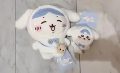 ちいかわ×サンリオ　ぬいぐるみ・マスコット　シナモロール・ハチワレ