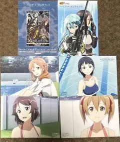 ソードアート·オンライン SAO セーラー マルイ カード シール 缶バッジ