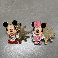 東京ディズニーリゾート ミッキー ミニー ピンバッジセットのサムネイル