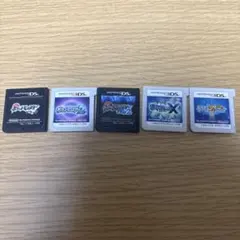 ニンテンドー3DS DS ポケモンソフト 5本セット