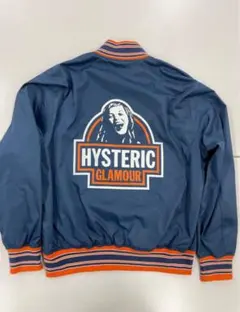 HYSTERIC GLAMOUR ネイビー ナイロンブルゾン