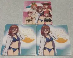 五等分の花嫁∬×よみうりランド 中野三玖 コースター ドリンク注文特典