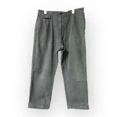 J.S. HOMESTEAD グレー コーデュロイワークパンツ