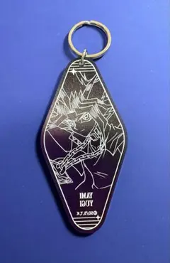 遊戯王 BLANC コラボカフェ闇遊戯 モーテルキー風 アクリルキーホルダー