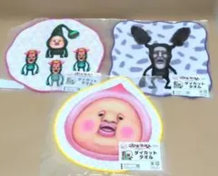 こびとづかん キャラ福くじ ダイカットタオル３枚