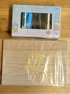 すみっコぐらし　真空ステンレスペアタンブラーと木製カトラリーセット