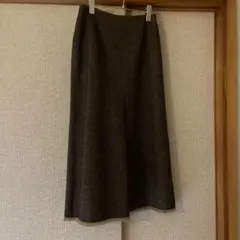 ヘリンボーン ロングスカート