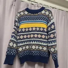 niko and…　ノルディック柄　セーター