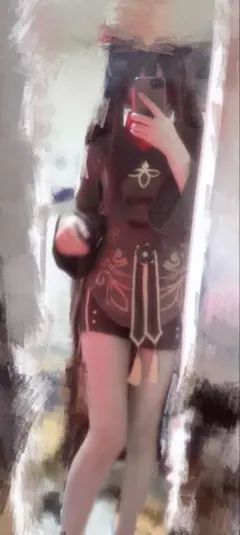 三分妄想 原神 胡桃 コスプレ 衣装 Mサイズ - メルカリ