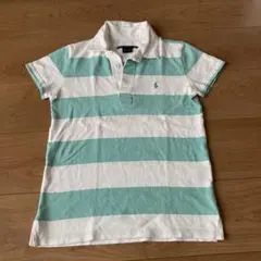 ラルフローレン キッズ ボーダーポロシャツ