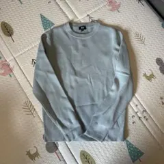 UNIQLO クルーネックセーター ライトグリーン XSのサムネイル