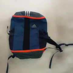 adidas ネイビーオレンジ リュック