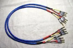 5500α Zonotone ゾノトーン1m2本 ナカミチ新品金バナナプラグ付 ZONOTONE 6NSP-Granster 5500α ベリリウム銅製 ロジウムメッキ