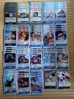 ワンピースカード 蒼海の七傑 青デッキ ジンベエ SR
